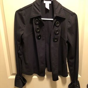 Candie’s black jacket